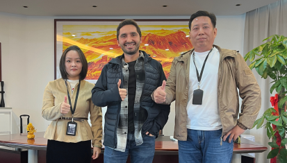 海外友人齊聚，共探吉瑞祥激光噴碼魅力